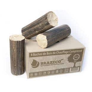 Buche compressée de jour buche bois compressé
