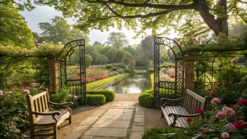 Les secrets pour aménager un jardin à l’anglaise qui attire tous les regards