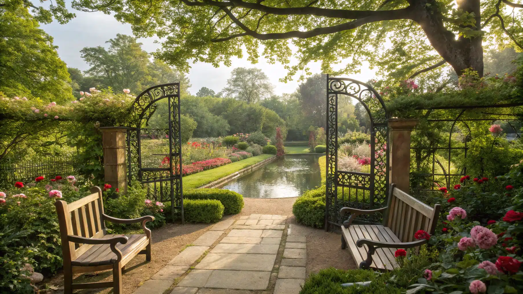 Les secrets pour aménager un jardin à l’anglaise qui attire tous les regards