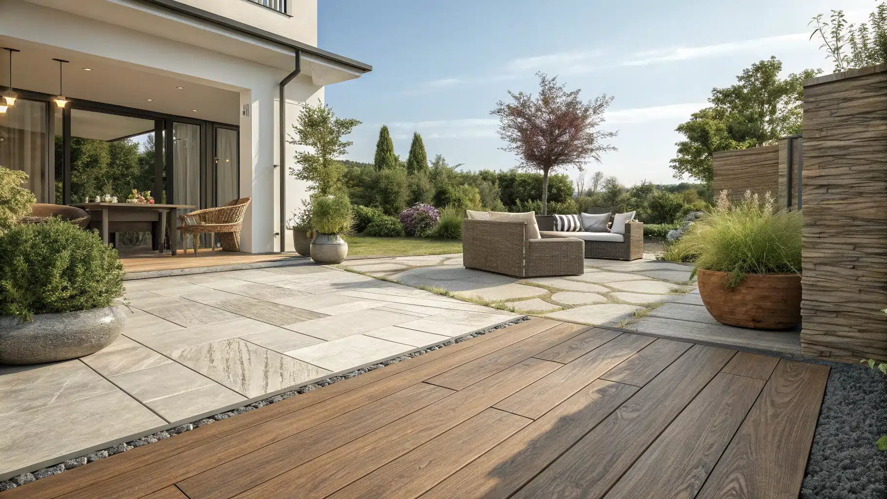 5 idées de revêtement terrasse qui ajouteront du cachet à votre espace extérieur