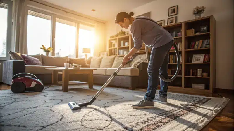 Astuces rapides et efficaces pour nettoyer la moquette sans effort