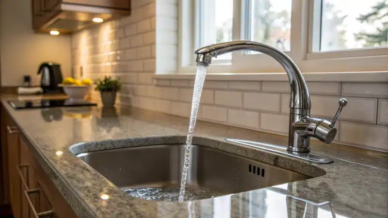 calcaire eau 800x450 - Comment tester le taux de calcaire chez soi ? Comment tester le taux de calcaire chez soi ?